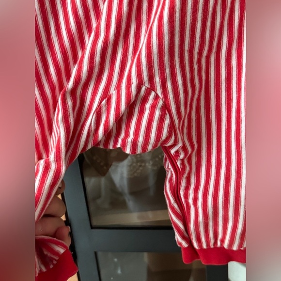 Vintage 90s Disney Store Winnie the Pooh Baby Romper onesie embroidered stripes - Picture 7 of 8